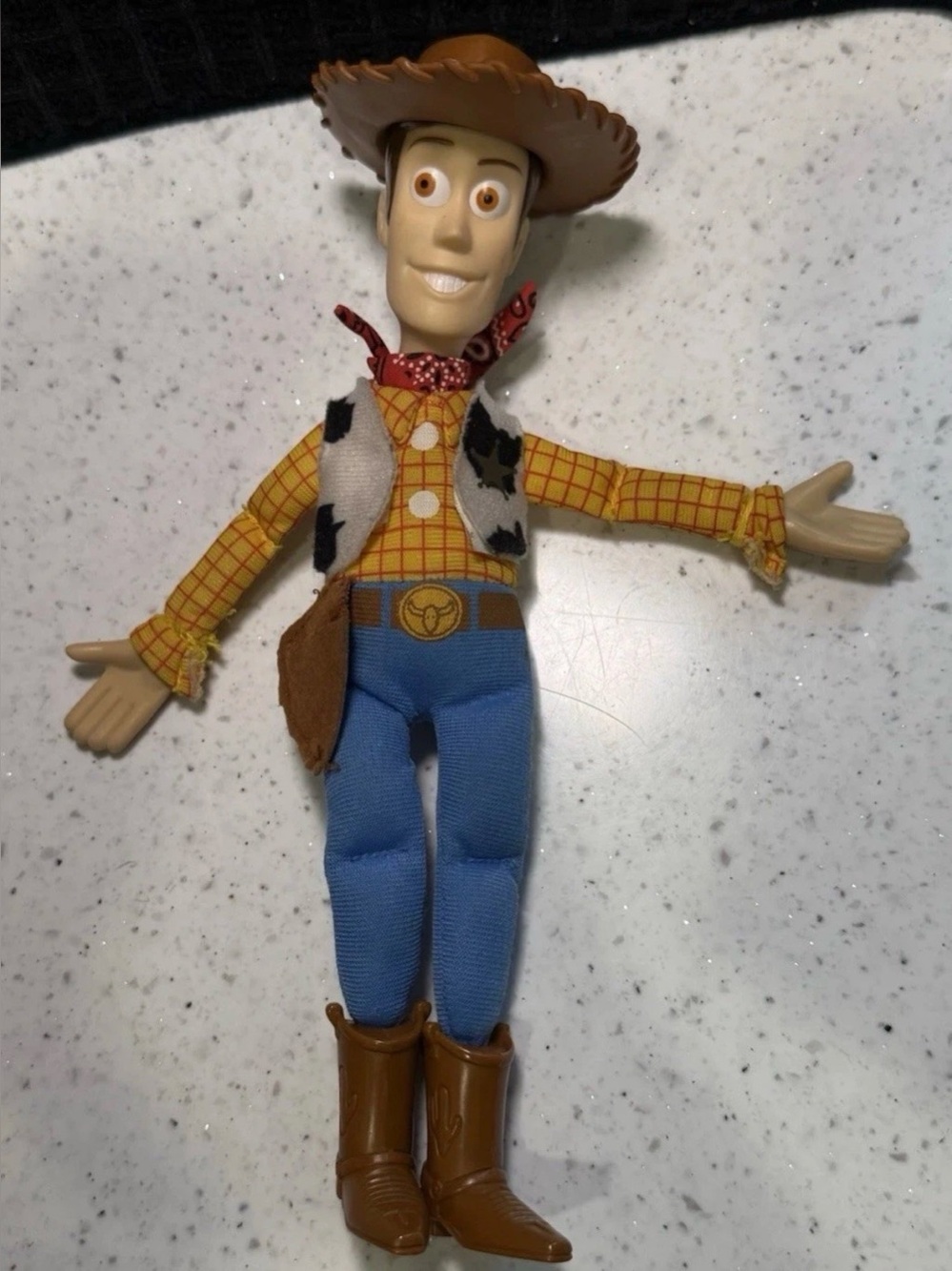 Vintage Toy Story Woody Figure Doll, Disney Pixar - Burger King 1995 - Original - Picture 3 of 7